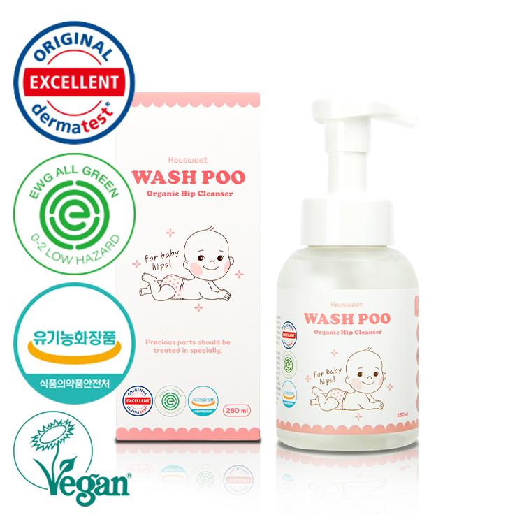 [워시푸]유기농 아기 엉덩이 전용 클렌저