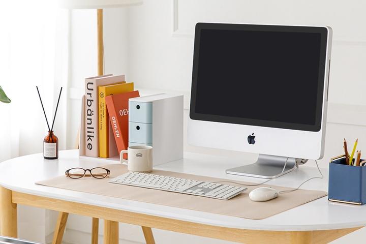 가죽 데스크 책상매트 장패드 마우스장패드 논슬립 특대형 양면 롤업 9colors 중/대/특