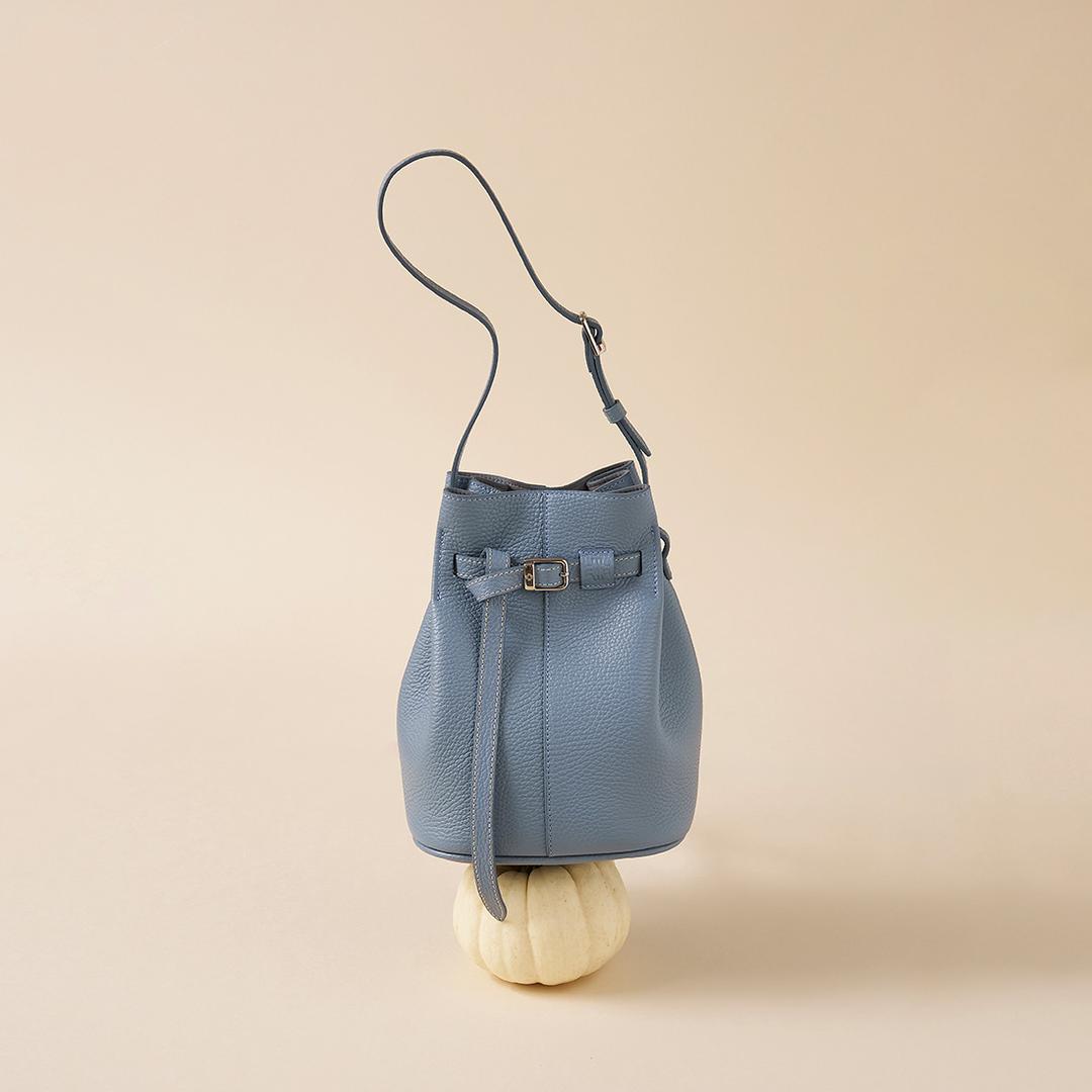 fibbia bucket / misty blue