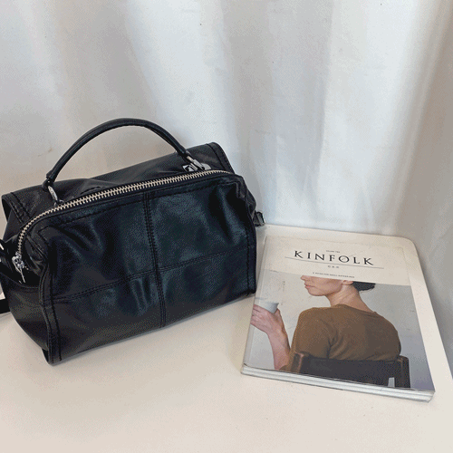 [문의폭주/초특가]데일리 레더 보스턴 토트 크로스백