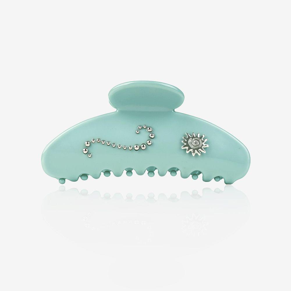 Seahorse hair claw, MINT