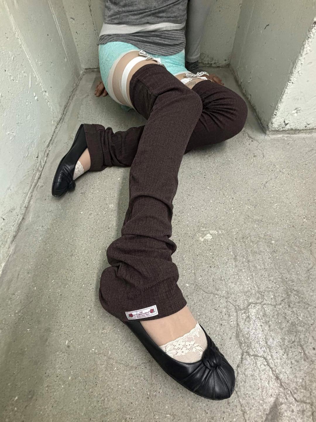 Everyday Leg Warmer Brown