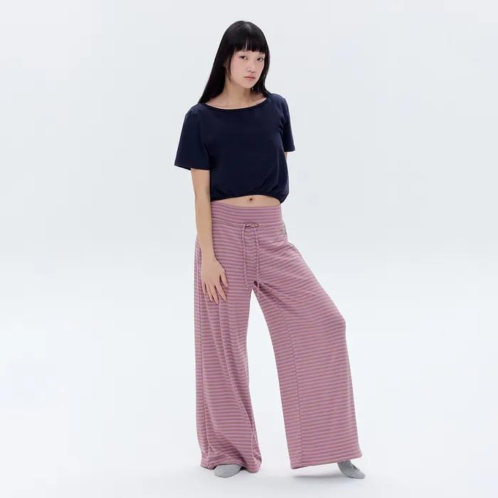 Stripe Tied Pants- 3Colors