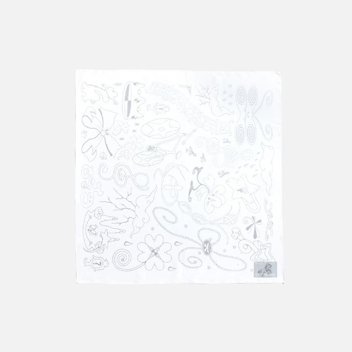 Hearts2Hearts The Chase - BANDANA (WHITE VER.)