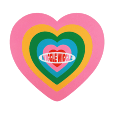 위글위글 하트 마우스 패드