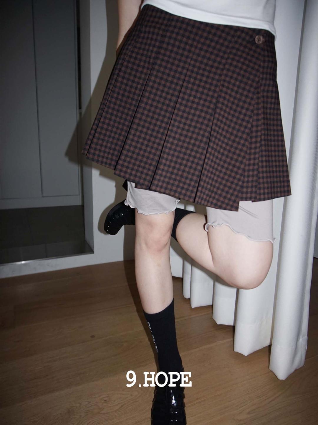 [9.hope] checky # wrap SK (brown)