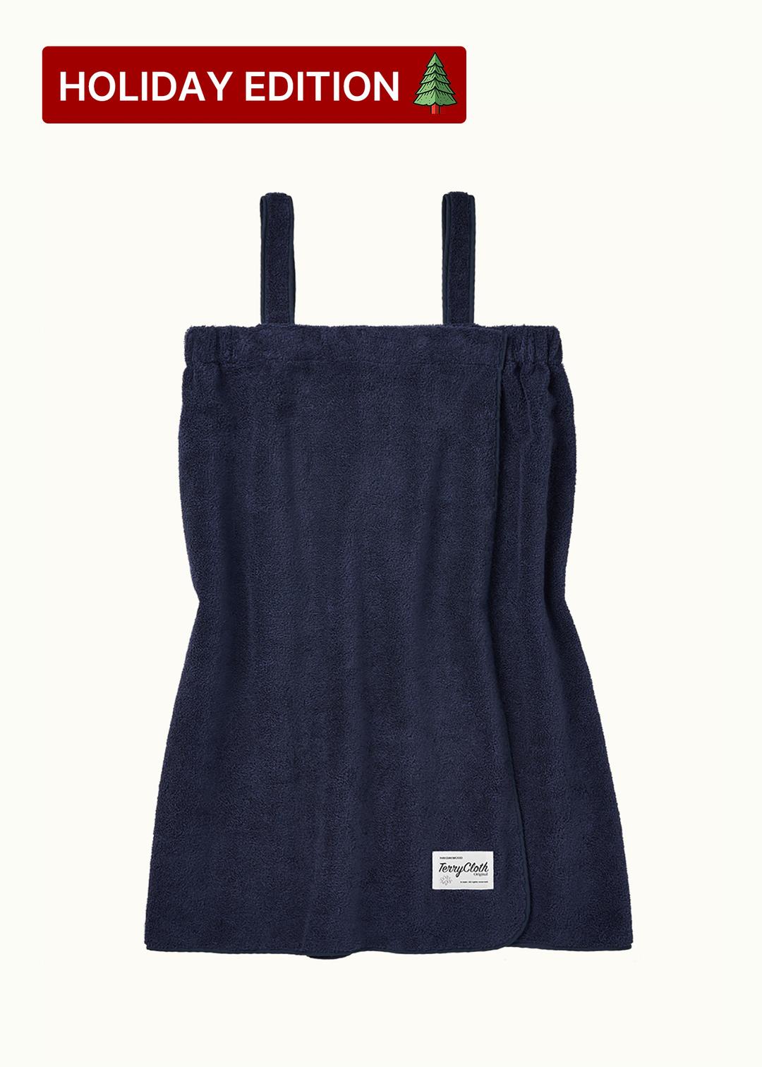[Holidays] Towel Robe (Navy)