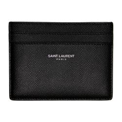 21SS 생로랑 클래식 캐비어 블랙 카드지갑 375946 BTY0N 1000