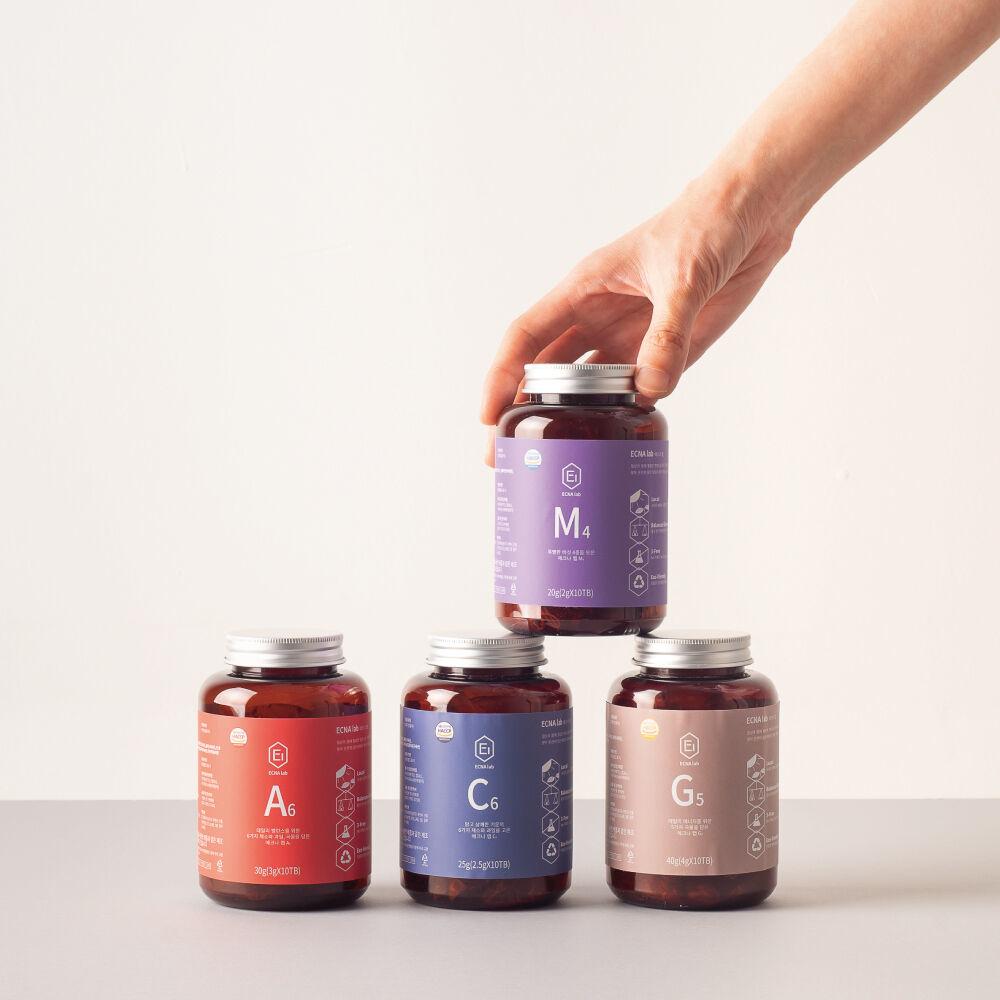 ECNA lab 건강한 물마시기 채소차세트