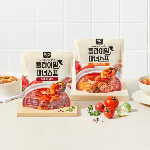 플라이밀(FLIMEAL)  마녀스프 스튜 300g 6팩 (치킨3팩+비프3팩) - 후기 | 무신사