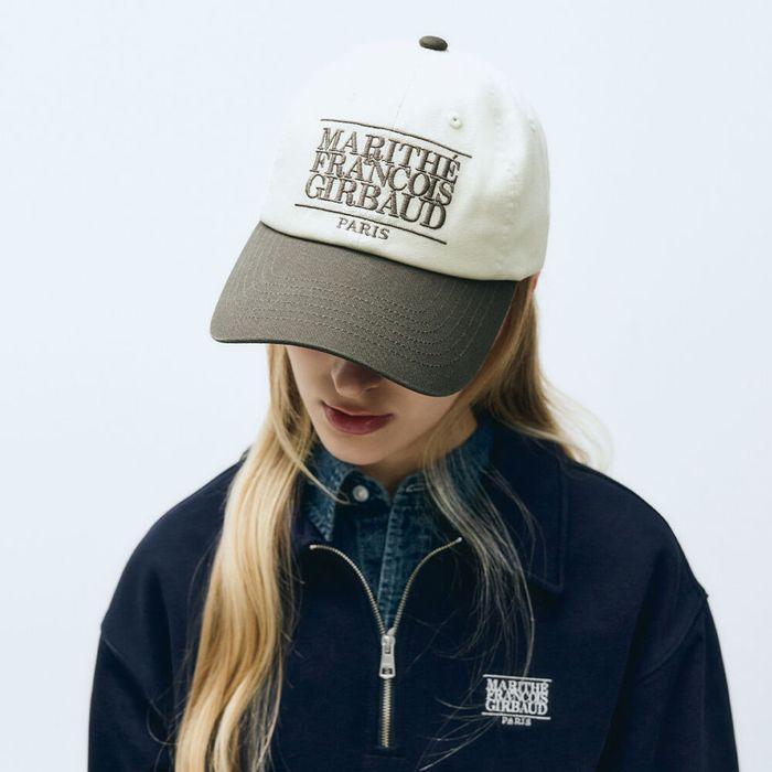 CLASSIC LOGO 6PANEL COLOR BLOCK CAP charcoal
