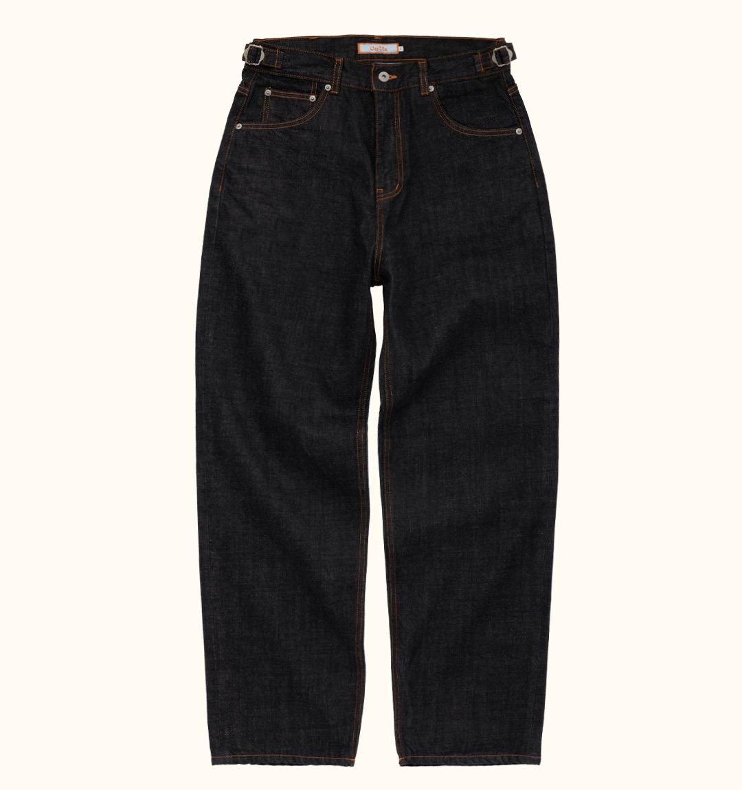 Stem Denim Pants(BLACK)