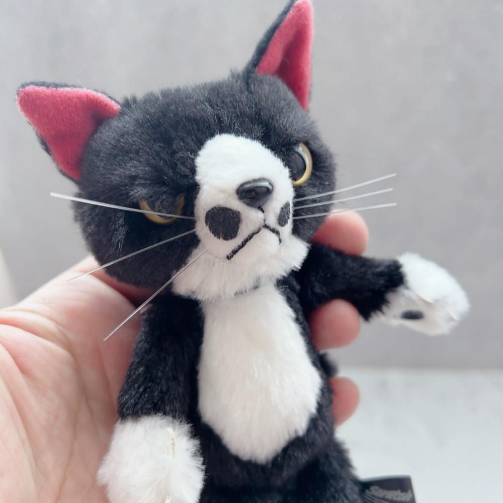 화난 고양이 키링 스크래치 캣 검은 고양이 귀여운 인형 가방 키링 화낫냥