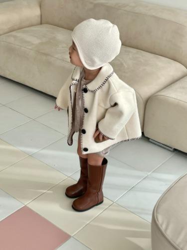 동그리 보넷 (블랙/크림/카키빛그레이)