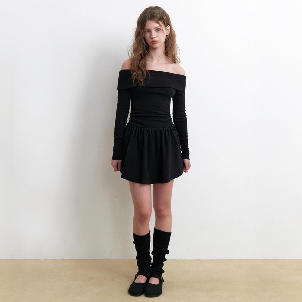 softy bella dress - black
