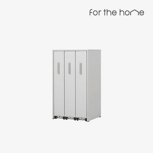 포더홈 세이버 슬라이딩 낮은형 3단 만화 책장 (57cm)