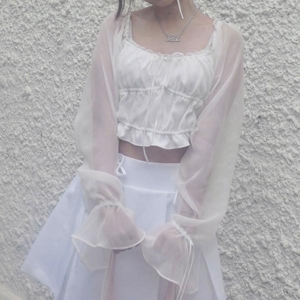 shirring blouse
