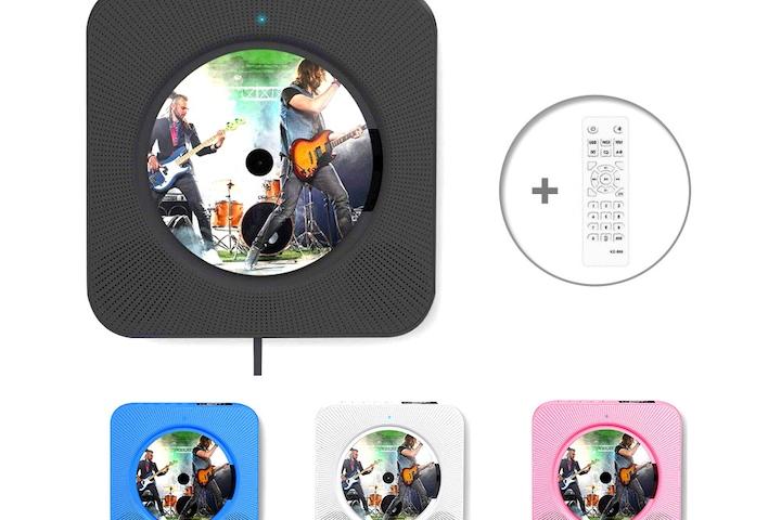 [해외] KECAG CD 플레이어 블루투스 CD플레이어 리모컨 포함 재고보유