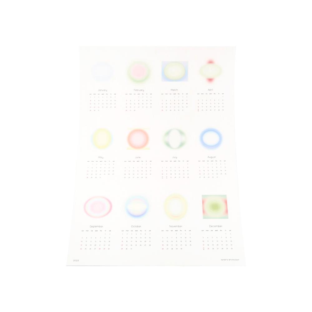 2023 Calendar poster