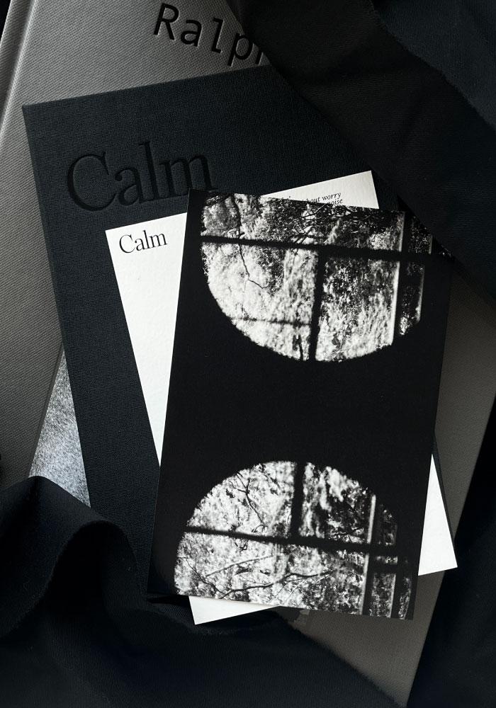 calm diary 'black\' (b grade)