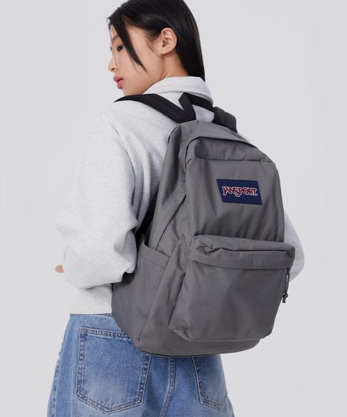 잔스포츠(JANSPORT)  슈퍼브레이크 GRAPHITE GREY - 사이즈 & 후기 | 무신사