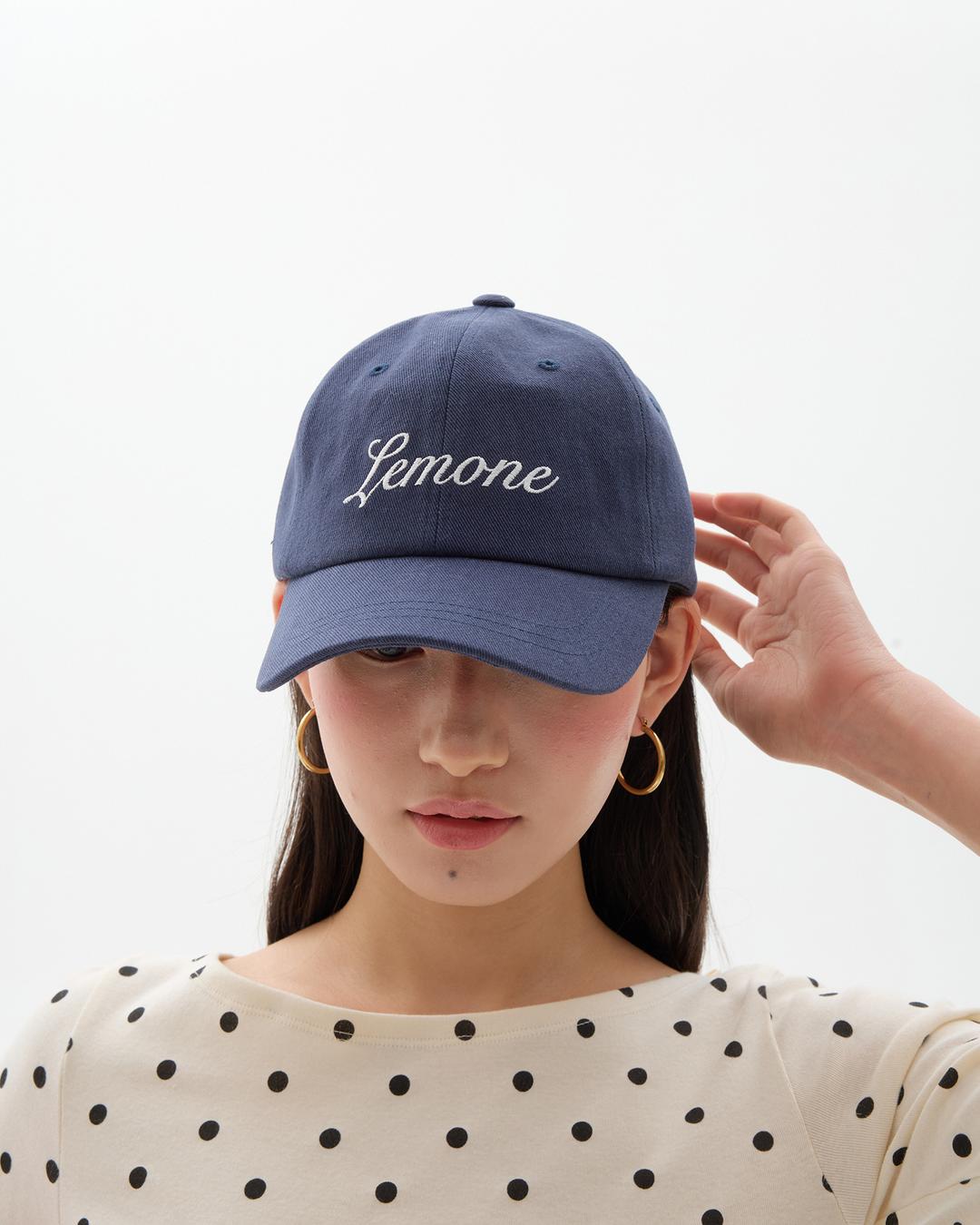 lemone logo cap / navy
