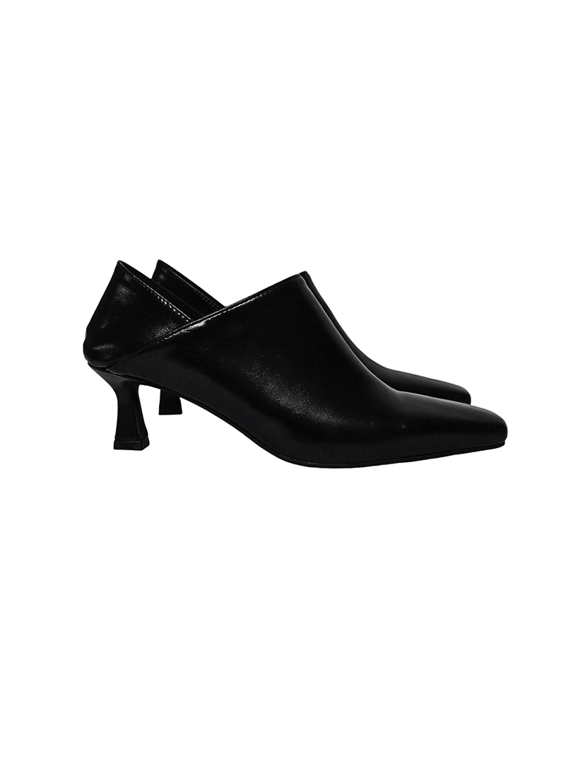BABOUCHE INCISION SQUARE LOAFERS 바부슈 절개 스퀘어 로퍼