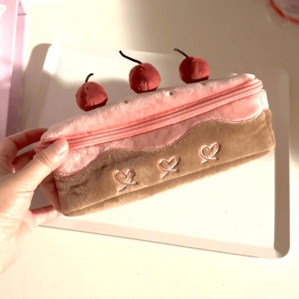 체리 케이크 필통 파우치