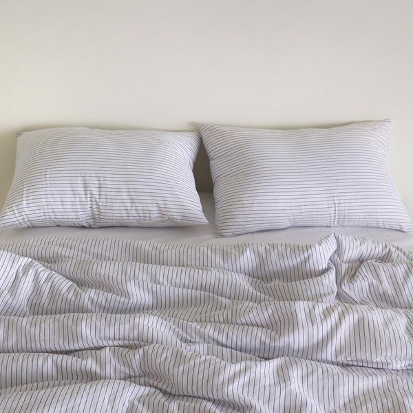 Linen Stripe Bedding