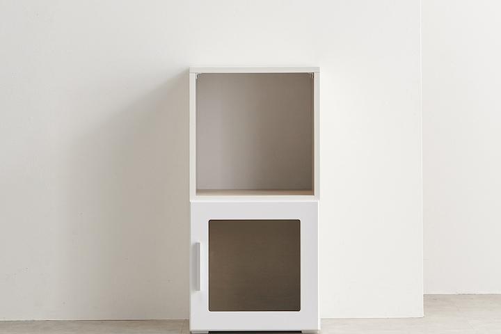 세이지 400 공간박스 틈새 장식장 2단 오픈형 미니수납장 3colors