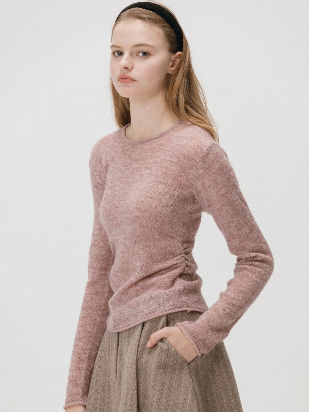 Blur Shirring NT_(Pink)