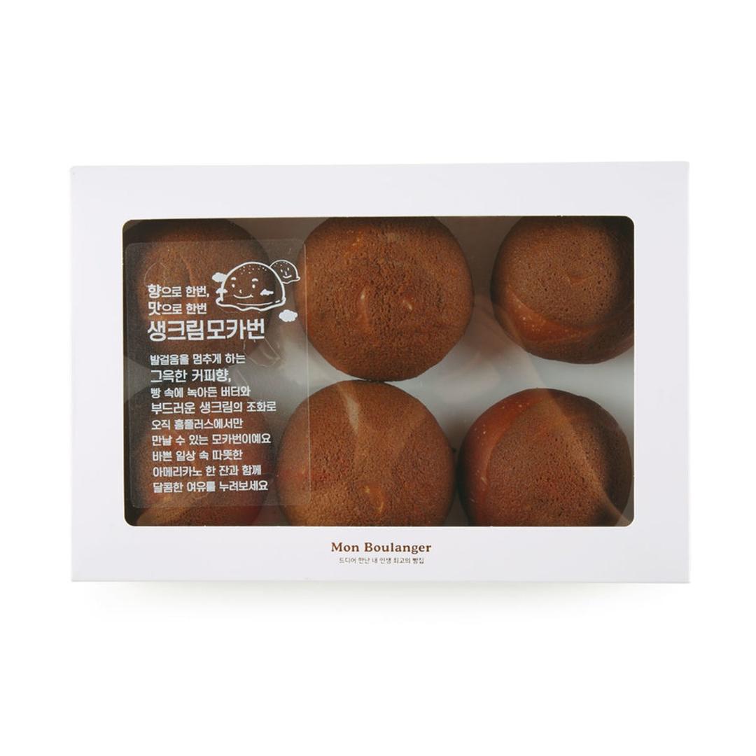 생크림 모카번 (6입) | 홈플러스