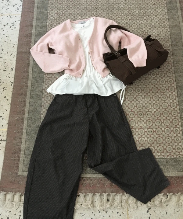 [압도적컬러감💖/14컬러] 피버 브이넥 루즈핏 파스텔 컬러 니트 가디건 14 color