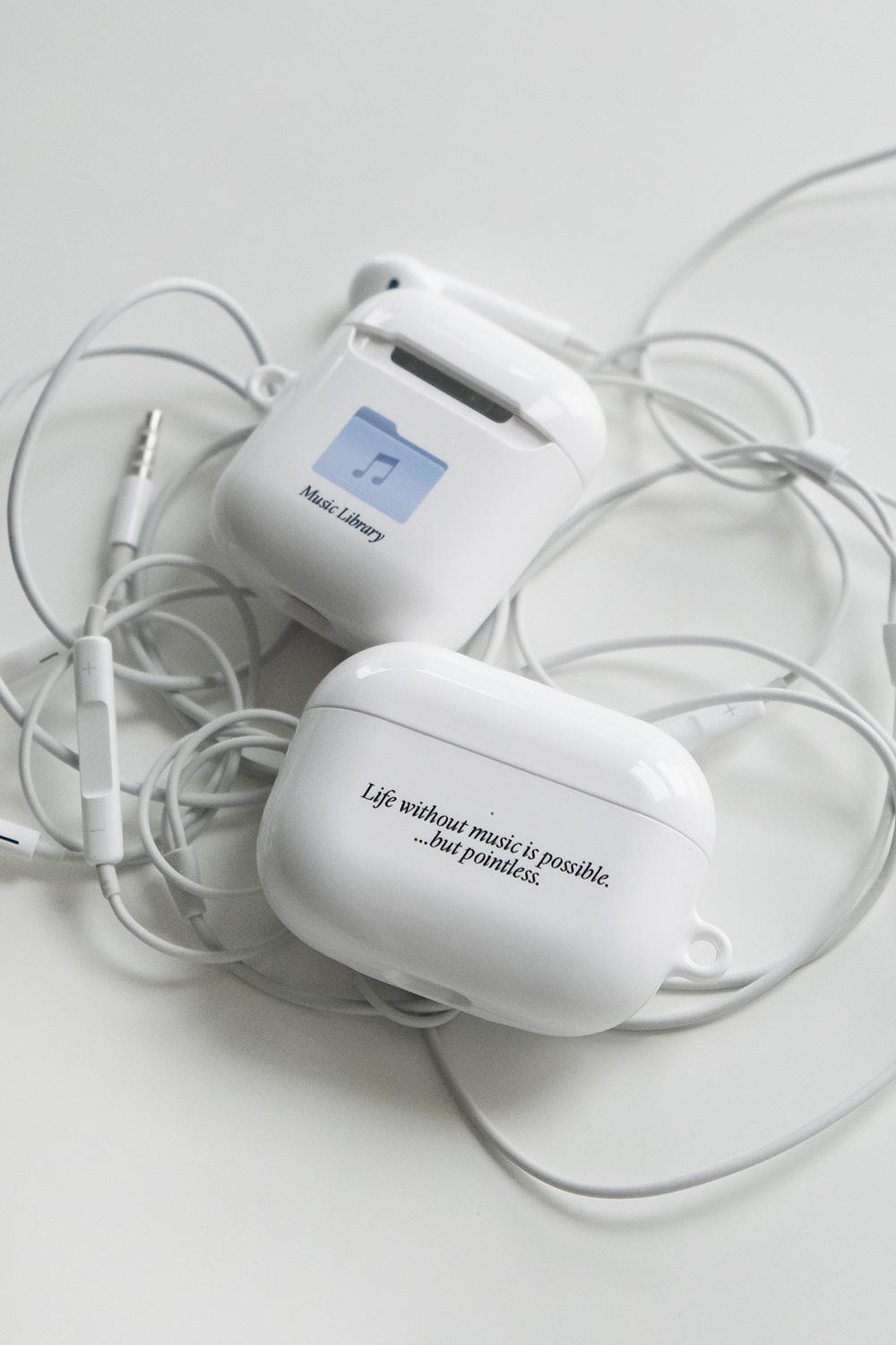 Music Library AirPods Case