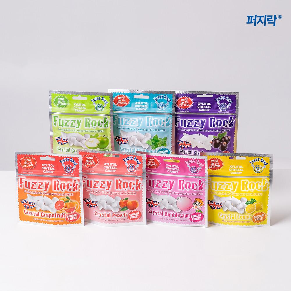 (무료배송) 퍼지락 자일리톨 무설탕 캔디 7종 5+5 골라담기