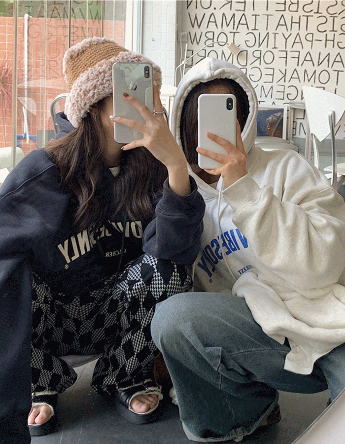 세피르 기모 포켓 후드 티셔츠 - 3 Color (캐주얼/데일리룩)