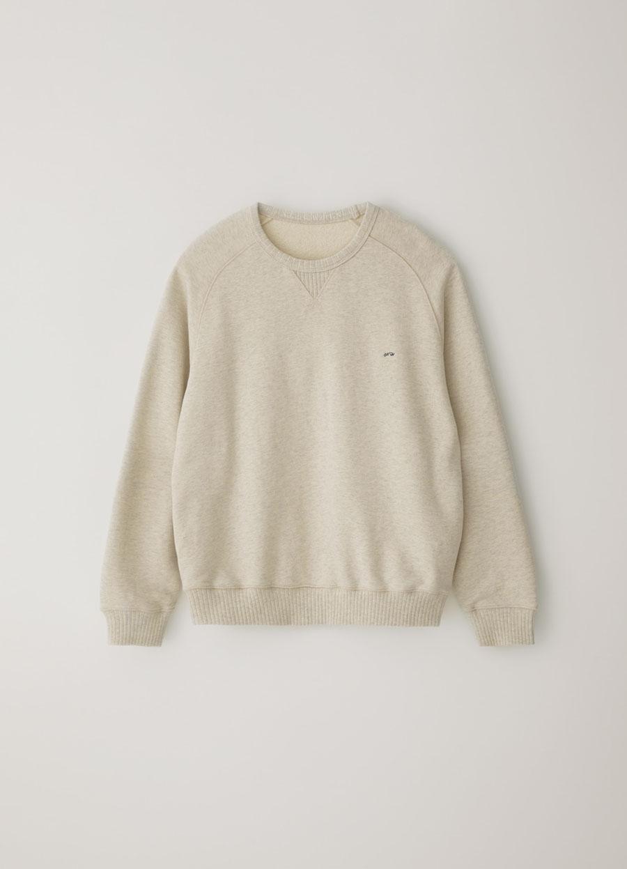 Vintage cotton sweatshirt (Melange gray)