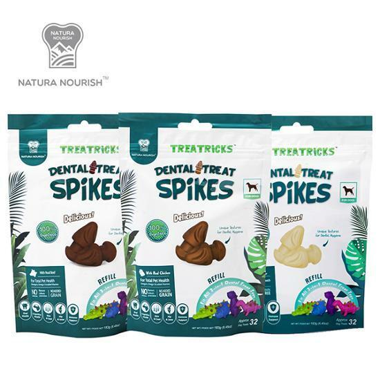 페슬러 네추라너리쉬 강아지 간식껌 트릿트릭 리필 32P 3종 택1