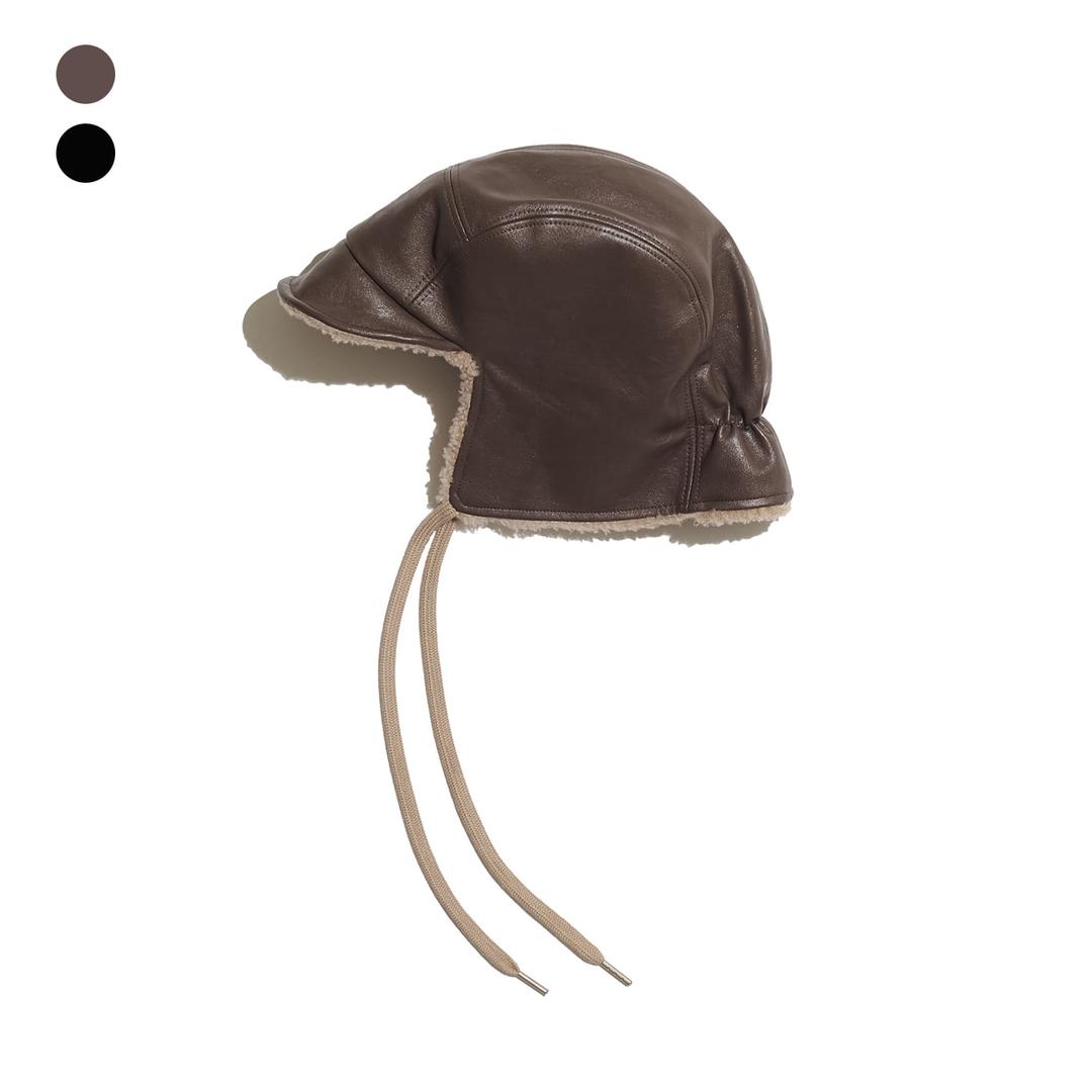 BU EAR FLAP CAP / 2 COLOR