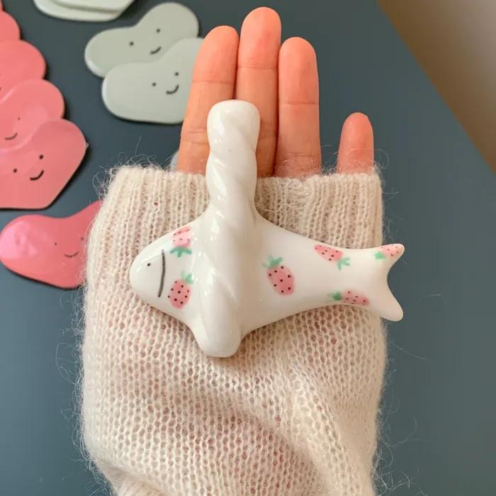 [선물포장] 핑크 딸기 액막이 명태