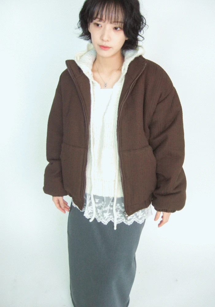 Hazel Knit Padding Jumper