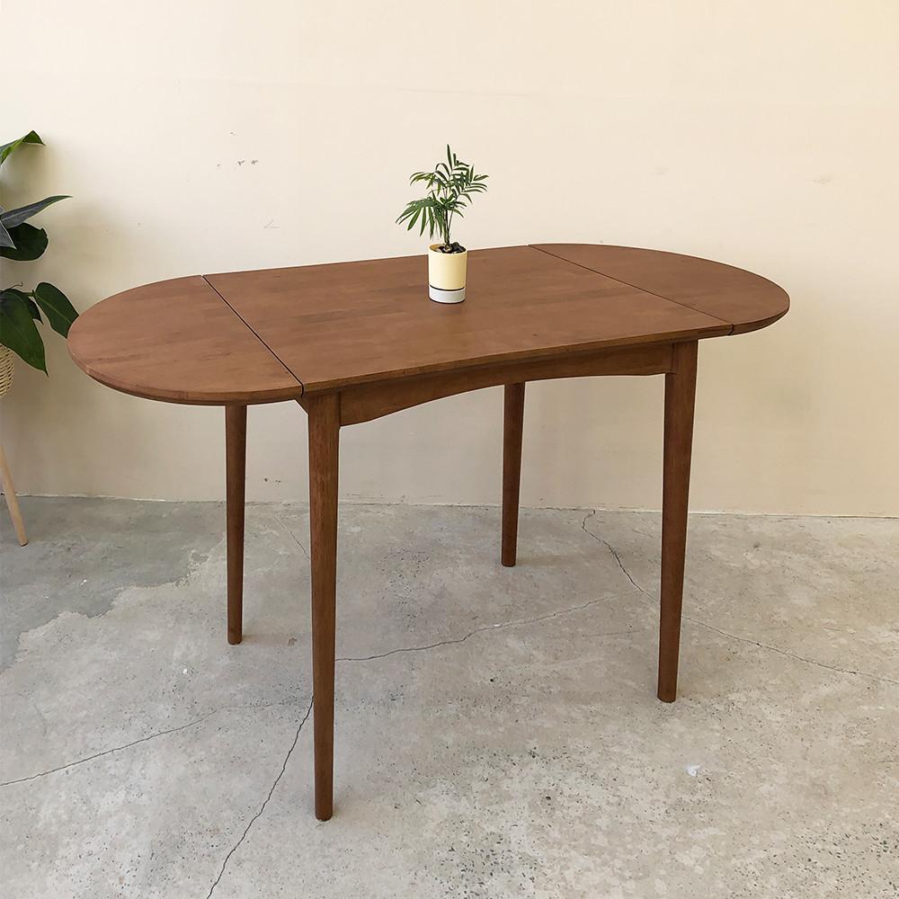 바누스 원목 2인 4인 6인 확장형 테이블 (입식/좌식)