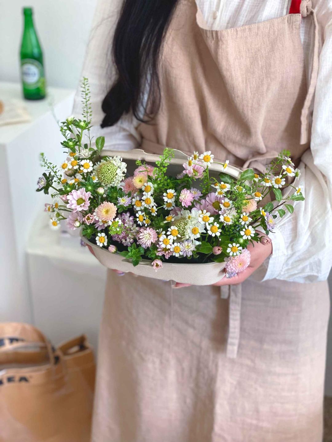 [삼성] 초보자들도 쉽게 도전! 모두가 쉽게 만들수있는 꽃 샌드위치박스 클래스 | 솜씨당