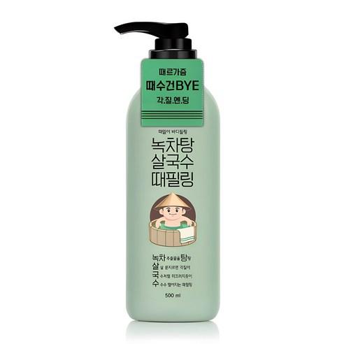 라끄베르 녹차탕 살국수 때밀이 바디필링, 500ml, 1개 - 젤/고마쥬/크림 | 쿠팡