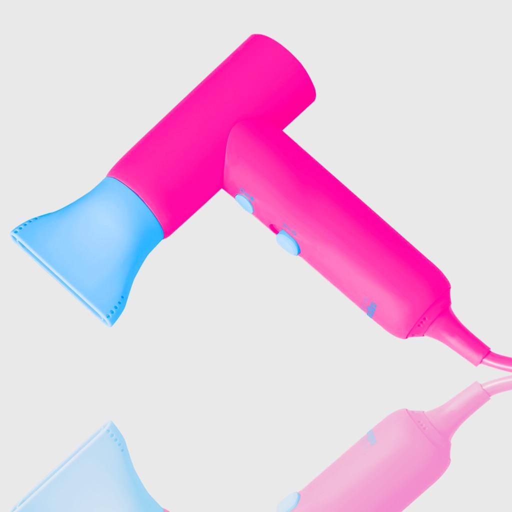 데코아르 멜로우 플라즈마 BLDC 미니 드라이기(프리볼트 해외지원) - 핑크