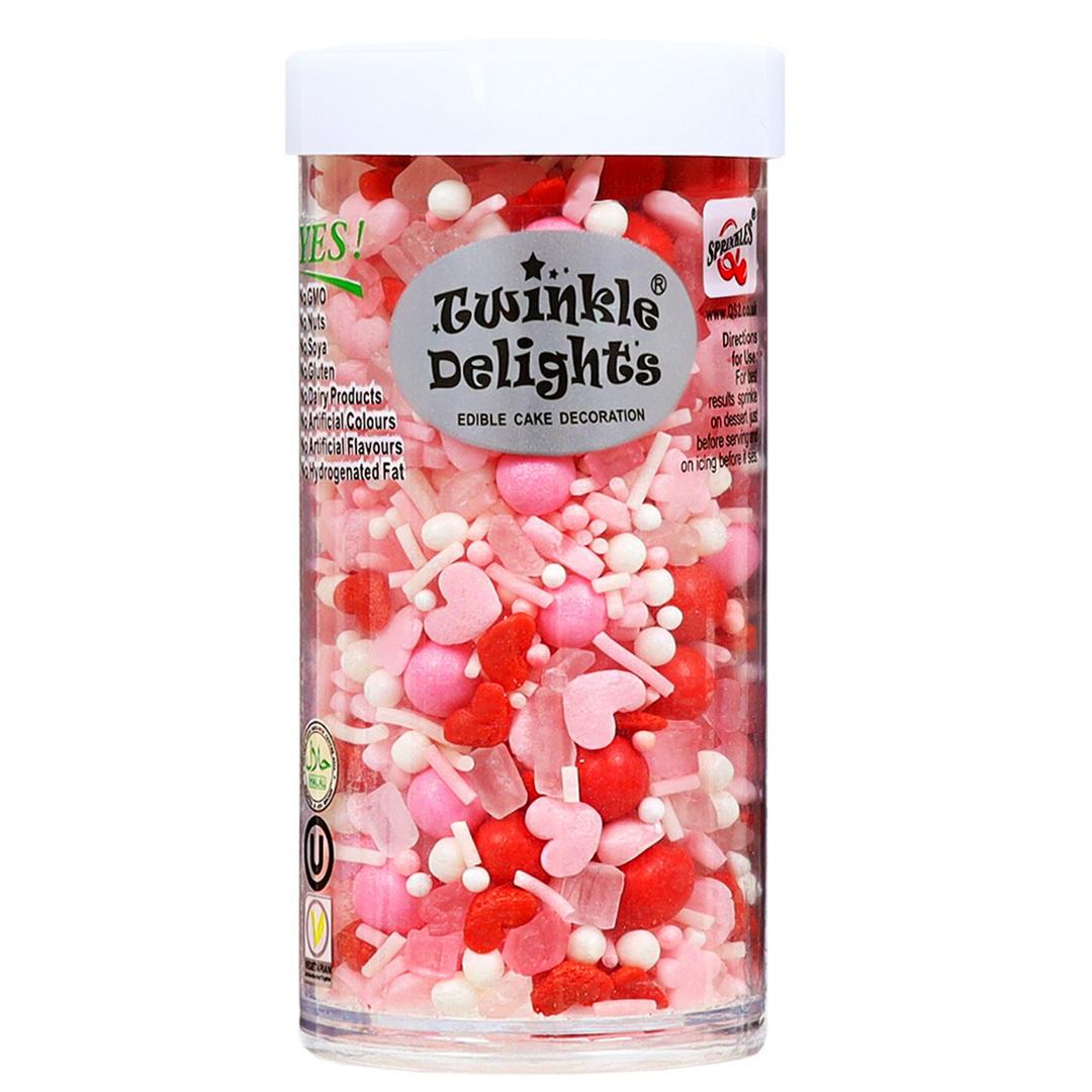 퀄리티스프링클 핑크 심포니 스프링클, 80g, 1개 - 스프링클 | 쿠팡