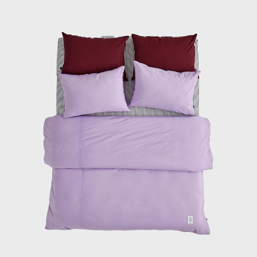 PP 클래식 라일락크림 60수 순면 차렵이불 2Sizes