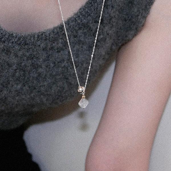 Snow ball Necklace 크리스탈