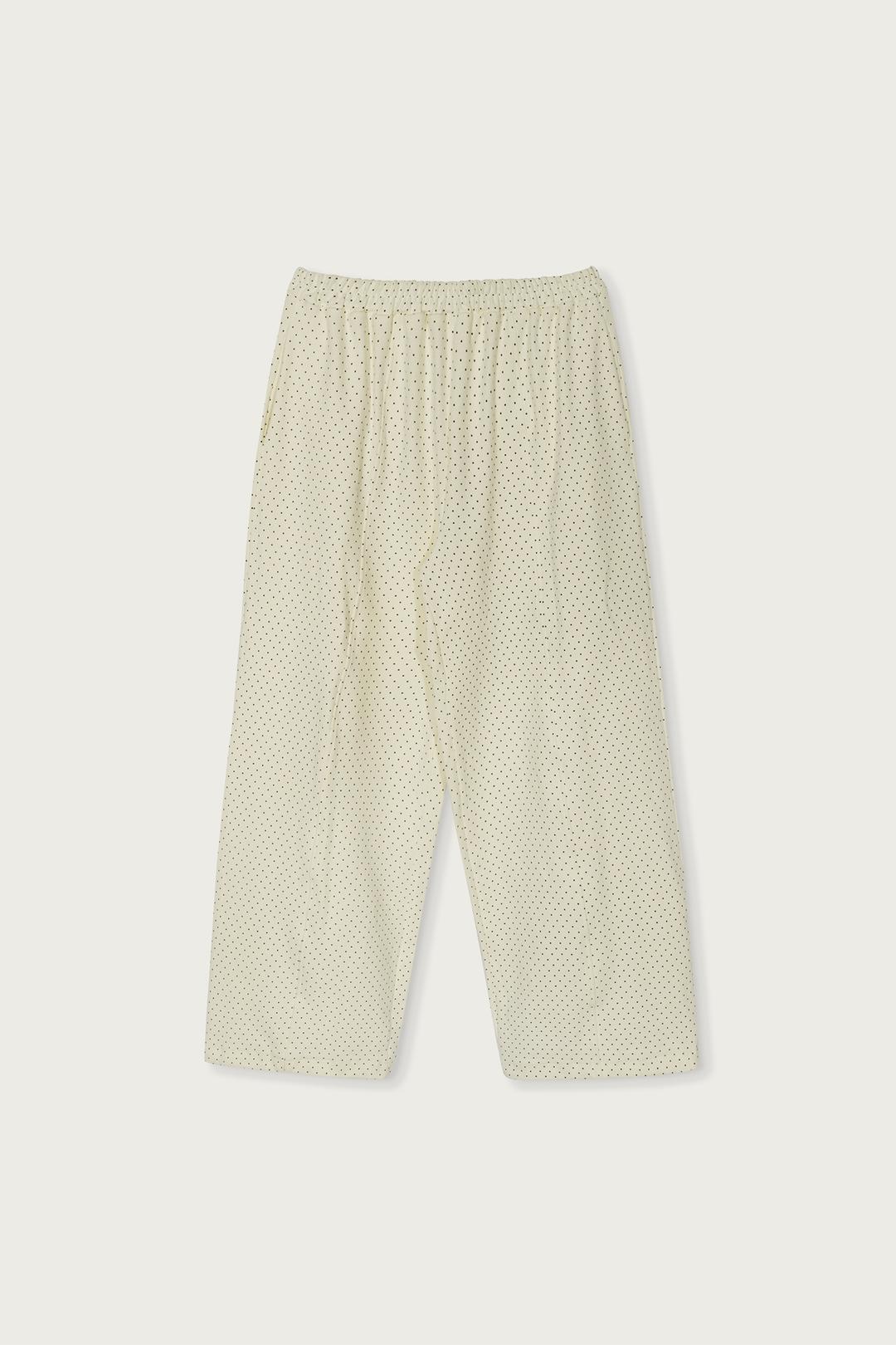SPRING SWEAT PANTS DOT DOVE