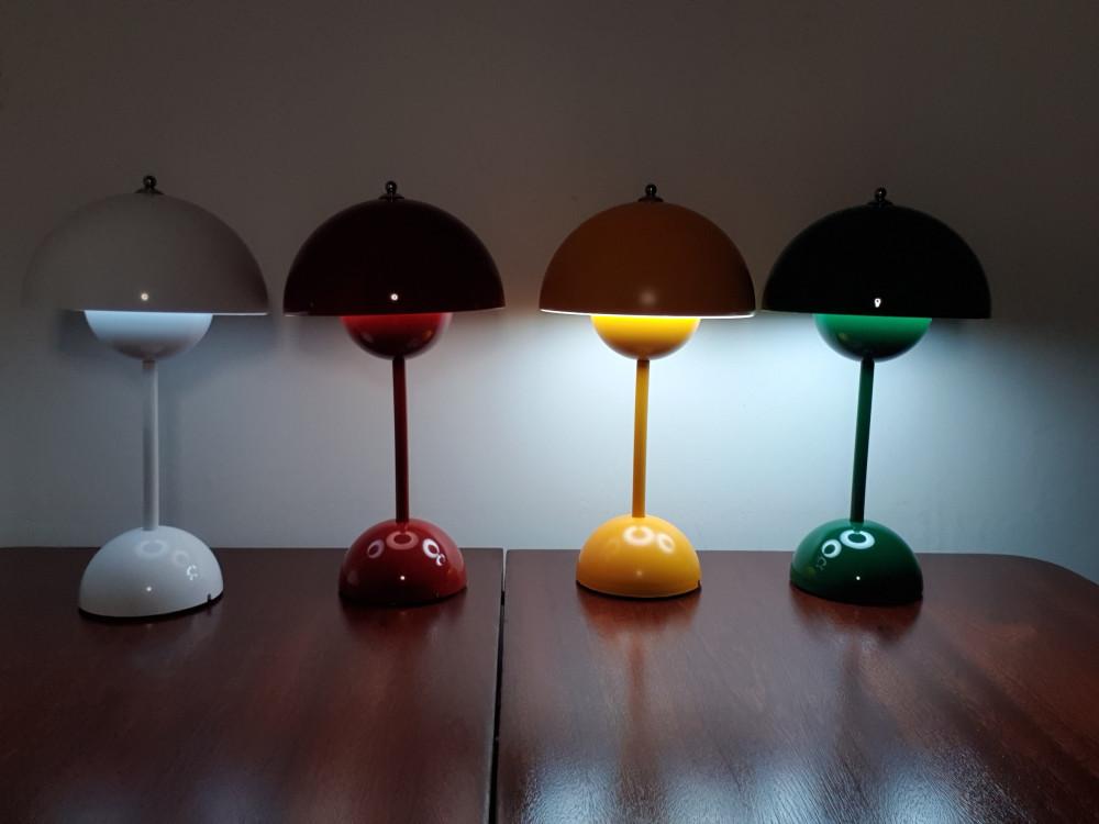 북유럽풍의 플로워팟 LED 램프